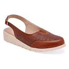 Huarache Casual Dama Gilardi 600 Cafe 22-26 *125-192 S6