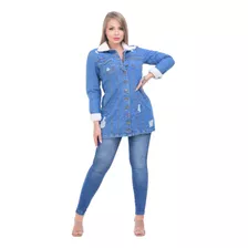 Parka Feminina Rasgada Sol Jeans 94361