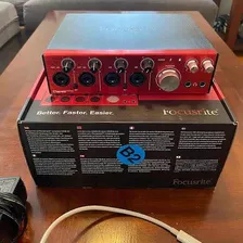 Clarett 4pre (focusrite Na Caixa)