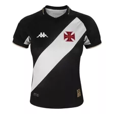 Camisa Vasco Oficial Jogo 1 23/24 Kappa Feminina