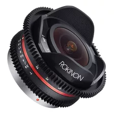 Lente Rokinon Cv75mft-b 7.5mm T3.8 Para Camara M4/3