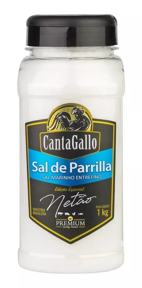 Sal De Parrilla Entrefino Ed.especial Netão 1000g Cantagallo