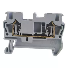 5 Conector Borne St 2,5mm Com Mola Yathon Cinza 