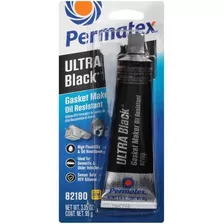 Silicona Pomo Ultra Black 598br 95gr (82180), Permatex