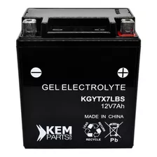 Bateria De Moto Kemparts Kgytx7lbs