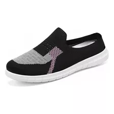 Zapatos Casuales Transpirables Para Mujer, Medias Zapatillas