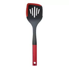 Espátula De Silicone Red Ichef Polishop | Red Ichef Cor Preto/vermelho