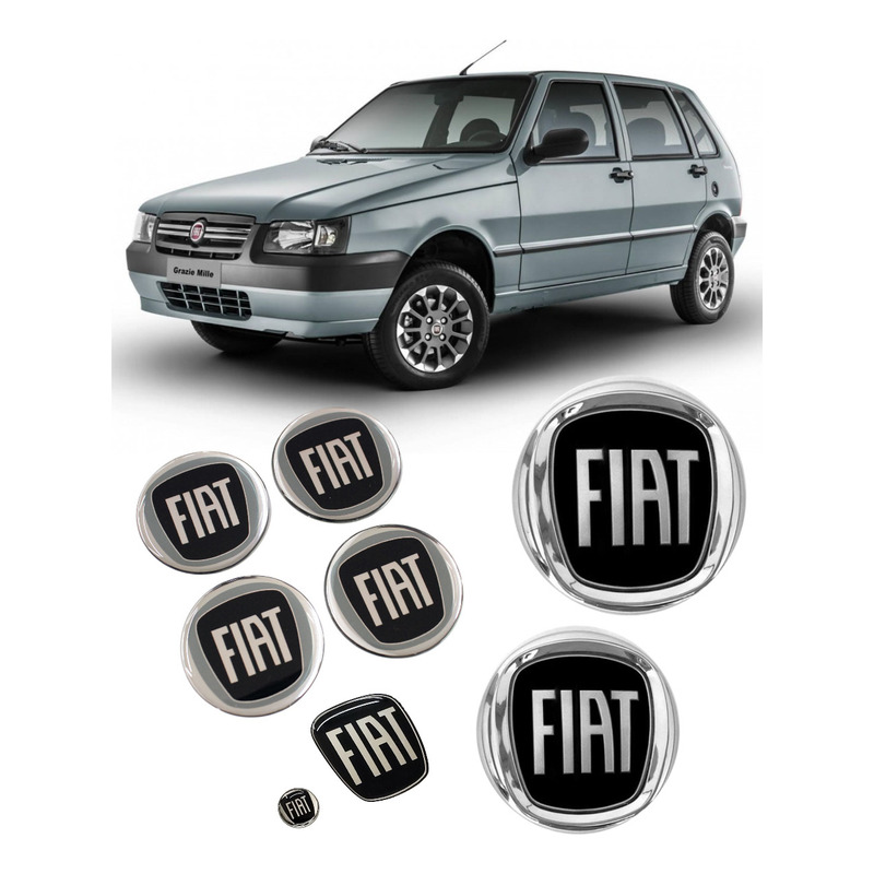 Kit Faixas Adesivos Fiat Uno Mille Way Xingu Unoxgu1