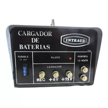 Cargador Baterias Intraud C-10 6v Y 12v Carga 10 Ampers Por Hora Oferta!