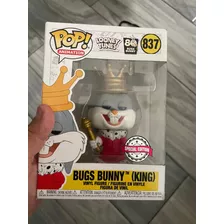 Funko Pop! 837 Animation Looney Tunes Rey Bugs Bunny