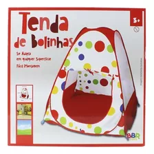 Barraca Infantil Bolinhas Tenda Cabana Crianças Bbr R3052