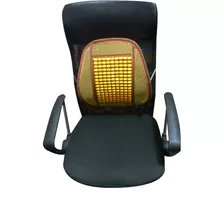 Soporte Lumbar Para Silla Oficina Auto Grano Madera Calidad 