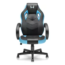 Cadeira Gamer Escritório Azul Warrior Ga160 Multilaser