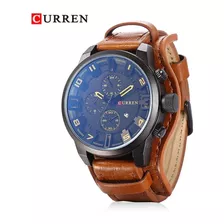 Relógio Masculino Curren 8225 Original Quartz Couro + Caixa