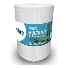 Rolo Branco 600 Panos Multiuso Perfex - Bobina 240m X 28cm