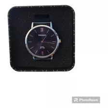 Reloj Tressa Hombre Malla Tejida Sumergible 50 M. Original 