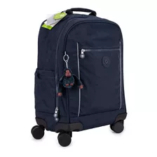 Mochila De Rodinhas Kipling Mese Cor True Blue Tonal