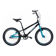 Bicicleta Infantil Aro 20 Bmx Houston Furion V-brake Aço Cor Verde Metálico/preto