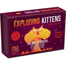 Exploding Kittens Para A Galera - Galápagos Jogos Cartas