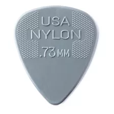 Púas Dunlop Nylon Standard 0.73 Gris Paquete Con 36 Pzas Color Gris