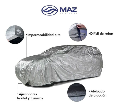 Funda Para Renault Megane Vinil Afelpada Full Cover Foto 6