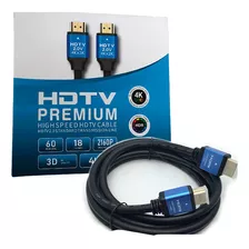 Cable Hdmi 2.0 De 3 Metros Full Hd 4k@60hz 2160p