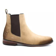 Bota Botin Chelsea Boots Piel Cuero Gamuza Hombre Caballero