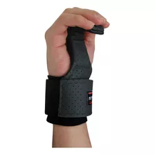 Strap Gancho Musculação Treino Academia Cor Preto