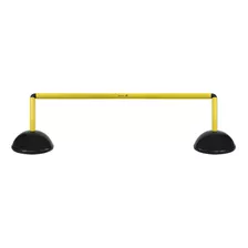 Barreira De Salto De Plástico - 25cm - Preto/amarelo - Muvin