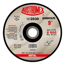 Disco De Corte Austromex 2039 Metal Fr Ec 9