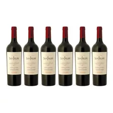 Vino San Felipe Roble Cabernet Sauvinon X750cc Caja X6