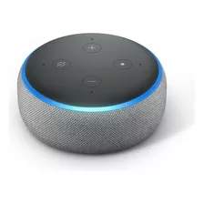Echo Dot 3ª Geração Amazon Smart Speaker Com Alexa Wi-fi Cor Cinza 110v/220v