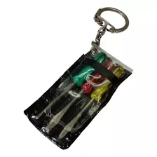 Chaveiro Com 3 Mini Chave De Fenda Antigo Anos 90