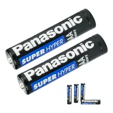 Pilha Aaa Panasonic Super Hyper Cilíndrica 2 Unidades