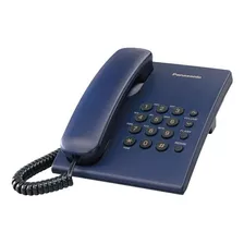 Telefono Fijo De Mesa Panasonic Kx-ts500 Color Azul Color Azul