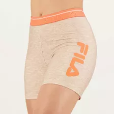 Shorts Fila Train Elastic Ii Feminino Off White