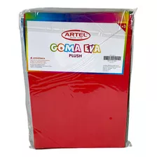 Goma Eva Plush Set 6 Colores Artel
