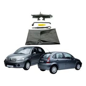 Ferramenta Chave Roda Macaco Estepe Citroen C3 2006 2012