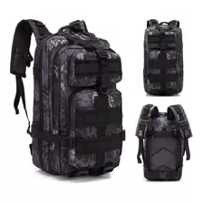 Mochila Multiuso Escolar Militar Tática Cargo 30l Camping