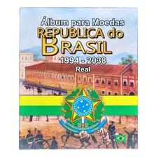 Álbum Real Para Moedas De 1994 Á 2038 República Brasil
