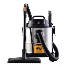 Aspirador De Pó Wap Gtw Inox 20l, Preto E Amarelo 127v