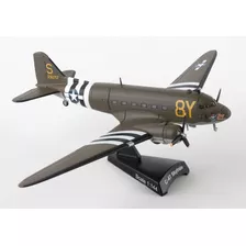 Miniatura Avião Militar Daron C-47 Skytrain Stoy Hora 1/144