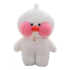 Peluche Pato Blanco Lalafanfan Tiktok 30cm