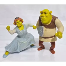 Coleção Shrek E Fiona Brinquedos Coleção Mc Donalds 2007