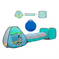 Carpa Túnel Infantil Niños Pileta Pelotero Circuito Corral