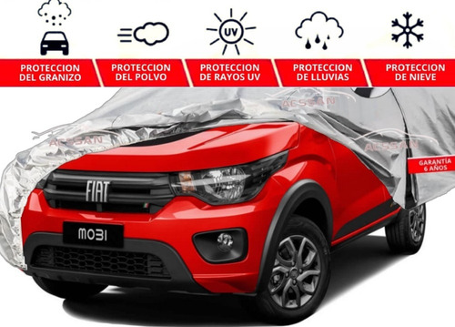 Protector Cubreauto Luk Broche Fiat Mobi 2022 Foto 2