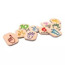 Plan Toys Hand Sign Numbers 1 - 10