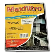Filtro Para Exaustor 79x59 Cm Maxfiltro
