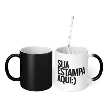 Caneca Mágica Personalizada Sua Ideia Arte Foto Nome Logo