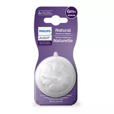 Tetina Philips Avent Natural Response Flujo Rápido 2pz